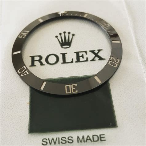 rolex submariner ceramic bezel insert|rolex submariner replacement bezel.